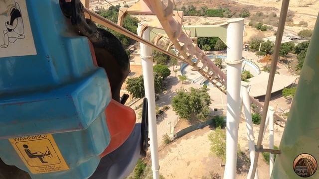 Egypt's Largest Roller Coaster! - Roller Coaster POV - Dream Park смотреть онлайн