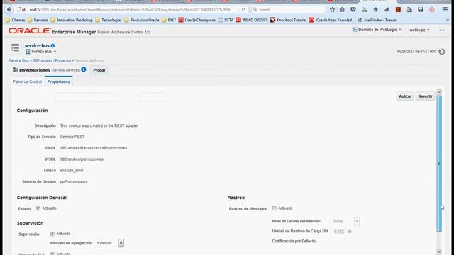 Configuracion de Metricas en Servicios de Oracle Service Bus смотреть онлайн