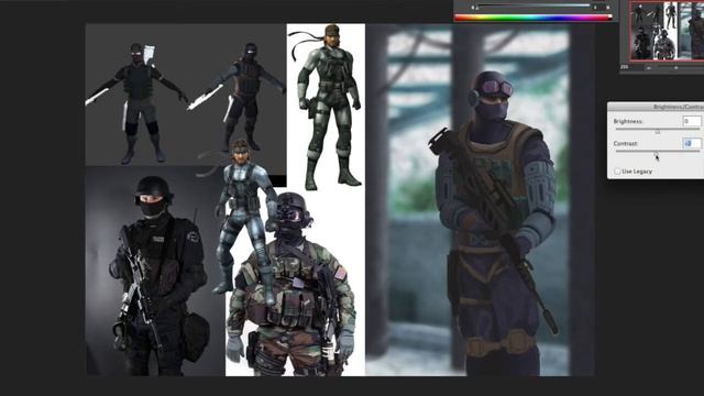 Intruder FPS Stealth Game Speed Painting смотреть онлайн