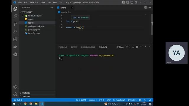Introduction to TypeScript, Setting up TypeScript Project, Working with Basic Data Types, Type Alia смотреть онлайн