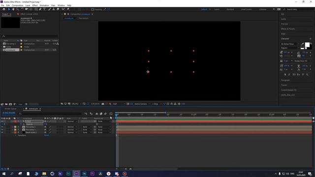 Простая анимация в After Effects L FLEKSA 01 L