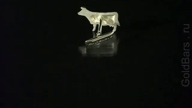 Серебряные запонки на заказ, с логотипом. GoldBars.ru смотреть онлайн