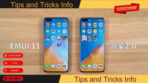 EMUI 11 VS HARMONY OS || Full Comparison || Tips and Tricks info