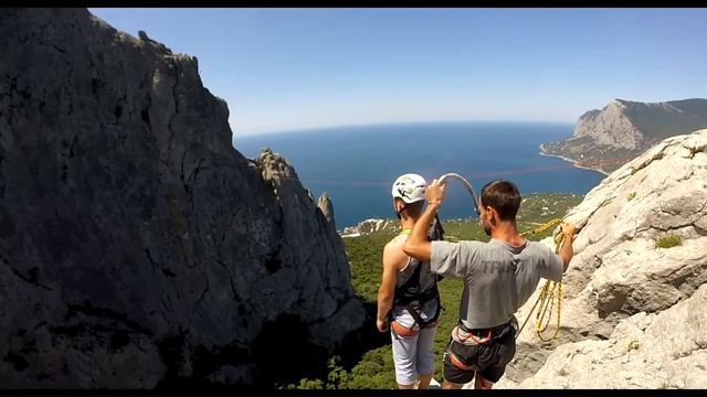 Никита Дунайцев на Ильяс-кая RopeJumping with SkyLine X-Team in Crimea смотреть онлайн