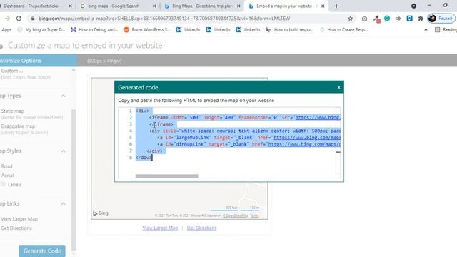 How to Embed Bing map without using any Plugin? | Wordpress website | Embed Bing Map | смотреть онлайн