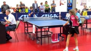 Детский настольный теннис.