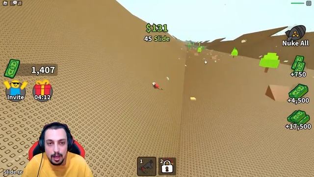 100.000 METREDEN DÜŞÜYORUZ | Slide Down A Hill | Roblox Türkçe смотреть онлайн