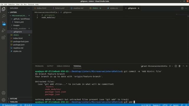 Microverse Linters Documentation For HTML CSS and HTML CSS JS смотреть онлайн