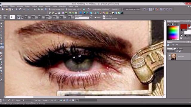 Photoshop Makeover - Madonna - Ally.