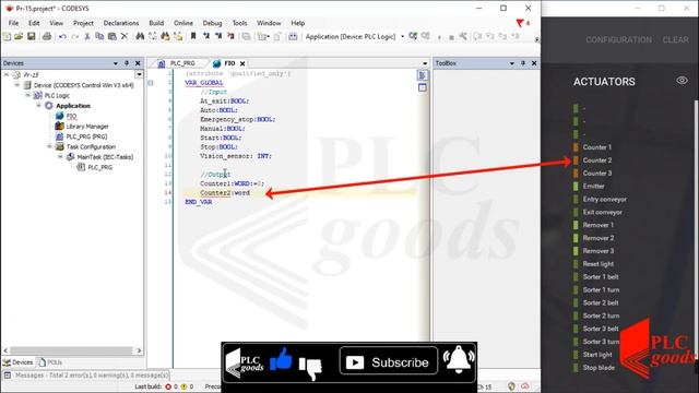 CODESYS Continuous Function Chart (CFC) PLC programming: CODESYS CFC tutorial смотреть онлайн