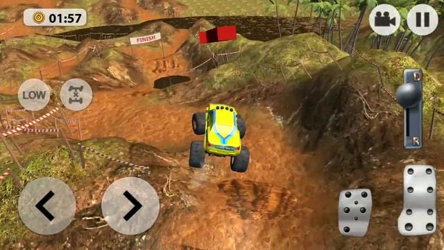 Monster Truck Offroad Rally 3D | Game Permainan Mobil Truk Monster Offroad Android смотреть онлайн