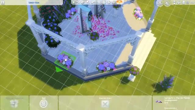 FAIRY TALE WEDDING - Sims 4 Wedding Venue Build смотреть онлайн