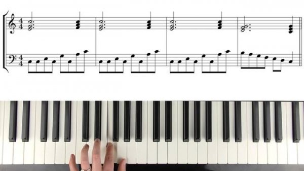Hand Independence Exercises on Piano (+ printable pdf)
