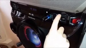 ОБЗОР музыкальный центр XBoom LG OM4560