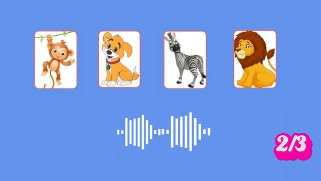 угадай животных по голосу /guess the animal by voice смотреть онлайн