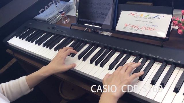 CASIO　カシオ　電子ピアノ　CDP-S160 【親和楽器】 смотреть онлайн