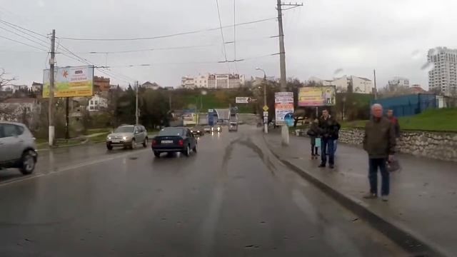 Автодорога из мкрна Готский в Севастополе до Автовокзала смотреть онлайн