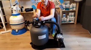 Как пользоваться песочным фильтр насосом для бассейнов Emaux. Песчаный фильтр очистки воды бассейна