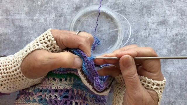 Шляпка для сада-огорода крючком смотреть онлайн