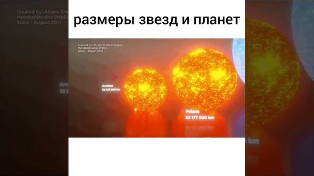 Размеры звезд и планет!!! смотреть онлайн