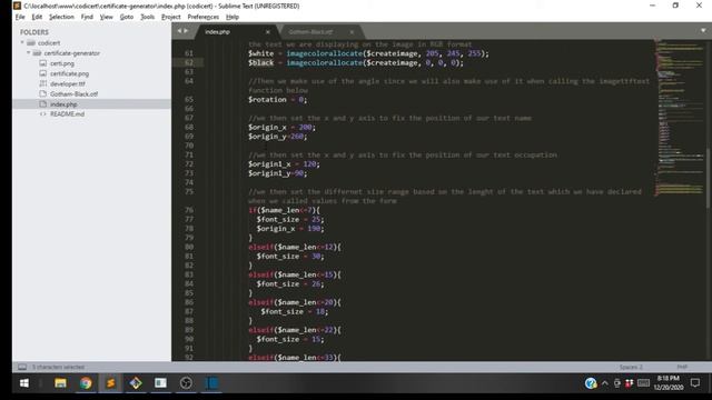 how to generate pdf certificate in php || priyog educational || in hindi смотреть онлайн