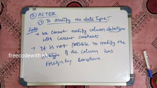 SQL Tutorial for Beginners in Telugu | Part 11 Main Class | DATA DEFINATION LANGUAGE (DDL) of SQ смотреть онлайн