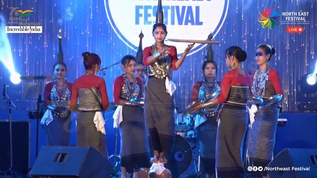 Hojagiri Dance | Tripura | NorthEast Festival,2022 смотреть онлайн