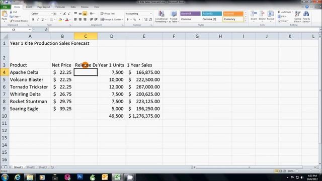 Excel 2010 | Changing Alignment and Number Format смотреть онлайн