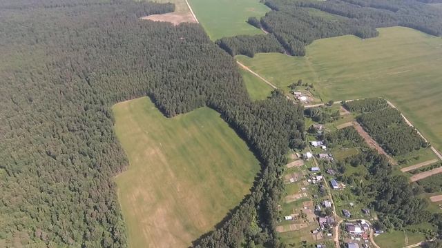 показуха над деревней Шалимово Ковернинского района Нижегородской области. смотреть онлайн