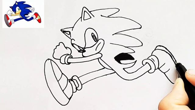The most important steps of drawing SONIC || Few people know this смотреть онлайн