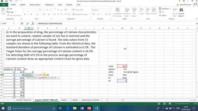 How to construct cusum chart(ENGLISH) смотреть онлайн