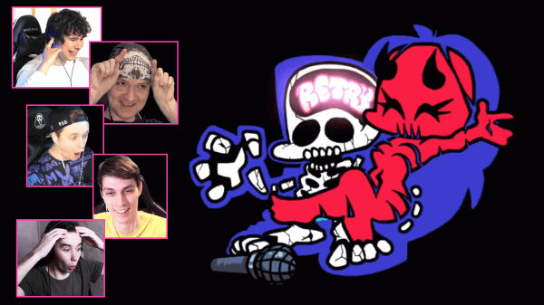 Реакции Летсплейщиков на Новое Поражение в Седьмой Неделе | Friday Night Funkin' (TANKMAN/ТАНКМЕН)