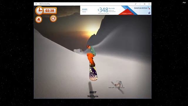 Mad Snowboarding - Game - Windows 10 смотреть онлайн