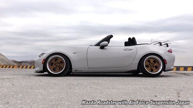 MAZDA ROADSTER ND by アートスタイル with 次世代エアサス Air Force Suspension смотреть онлайн