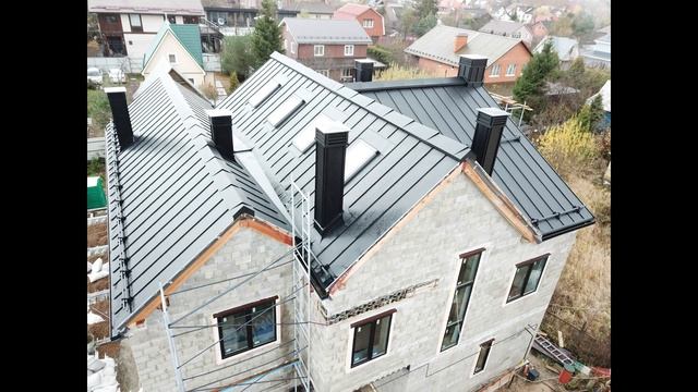 Фальцевая кровля в СНТ Дружба. смотреть онлайн