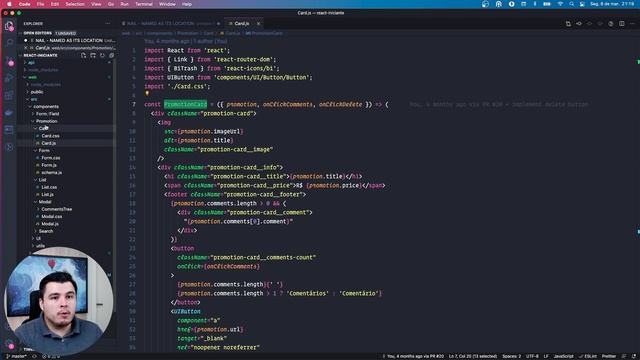 Como eu dou nome ao componentes em ReactJS смотреть онлайн