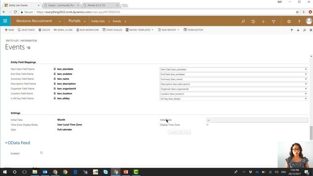 Allowing users to see a Calendar in Dynamics Portals смотреть онлайн