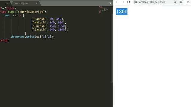 Multidimensional Array смотреть онлайн