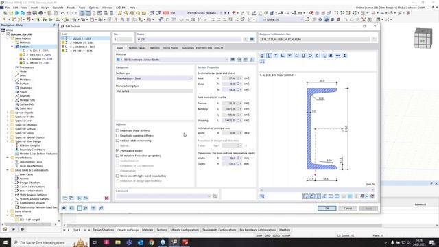 [EN] Анализ устойчивости и деформации кручения в RFEM 6 и RSTAB 9 смотреть онлайн