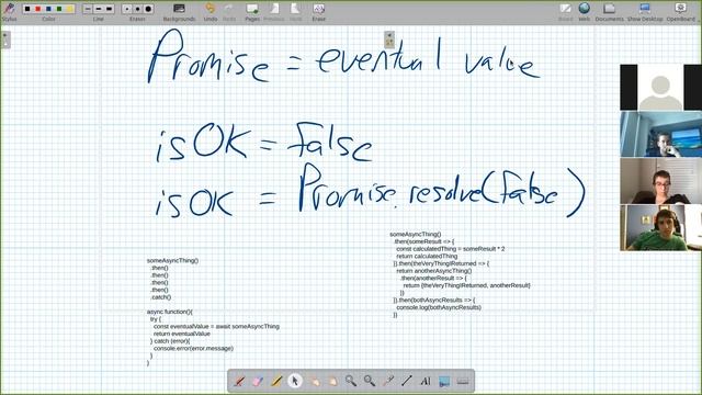 Fetches and Chained Promises смотреть онлайн