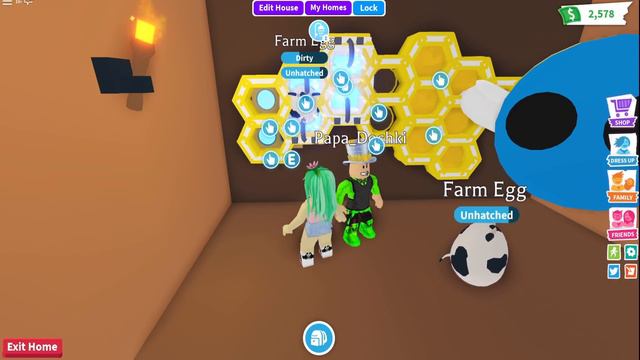 Робмикс ПРОТИВ Блогера. челлендж в адопт ми. Farm egg adopt me, яйца в адопт ми смотреть онлайн