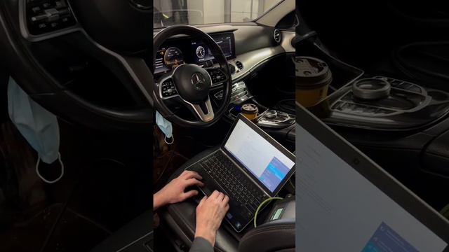 Диагностика Mercedes E200 W213 смотреть онлайн