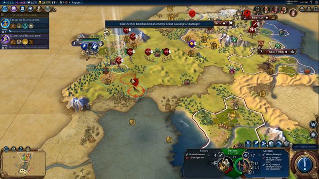 Civilization 6 | Lets Play England | Deity #3 смотреть онлайн