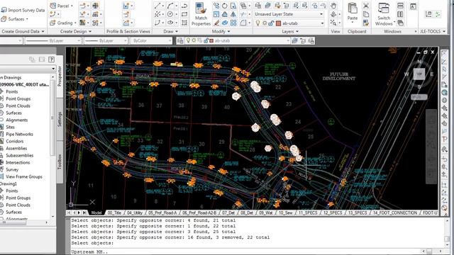 Civil 3D 2011 Point Data LISP example смотреть онлайн