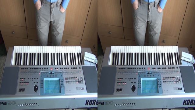 KORG PA 50 professional arranger synth performing Natural Beat music in 3D 4K UHD смотреть онлайн