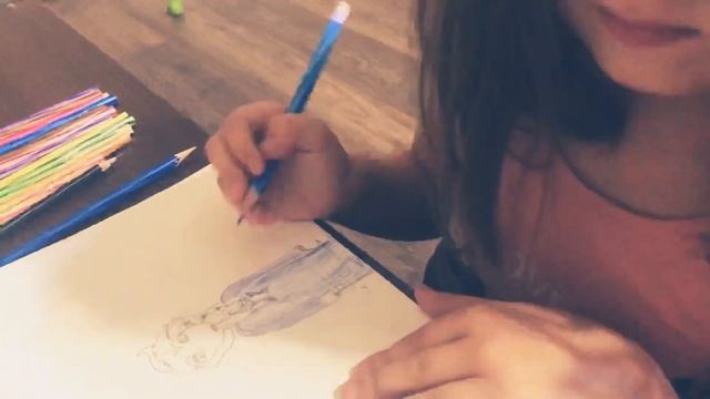 Красотка Яна рисует Эльзу из "Холодного сердца" смотреть онлайн