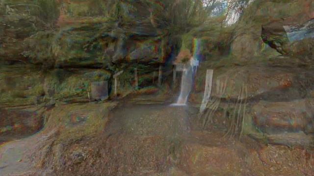 四国旅　滝編　高知県　大荒の滝【Honda Little Cub 改】