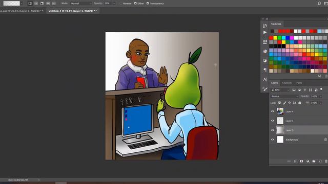 АРТ ПО РАНДОМНЫМ ЭМОДЗИ! смотреть онлайн