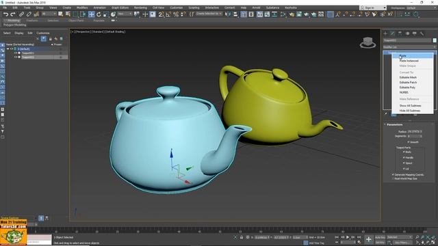 Drag and drop modification 3ds max 2019 смотреть онлайн