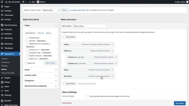[05] Creating Mega Menu Using Static Blocks Built With Elementor on WordPress - XStore смотреть онлайн
